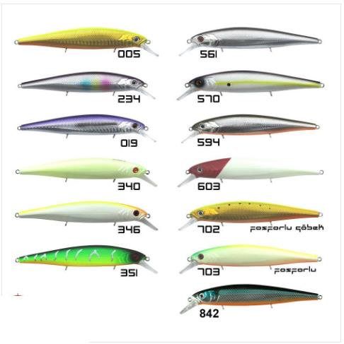 Usami Jack The Ripper 115F-SR 15.9 G Maket Balık