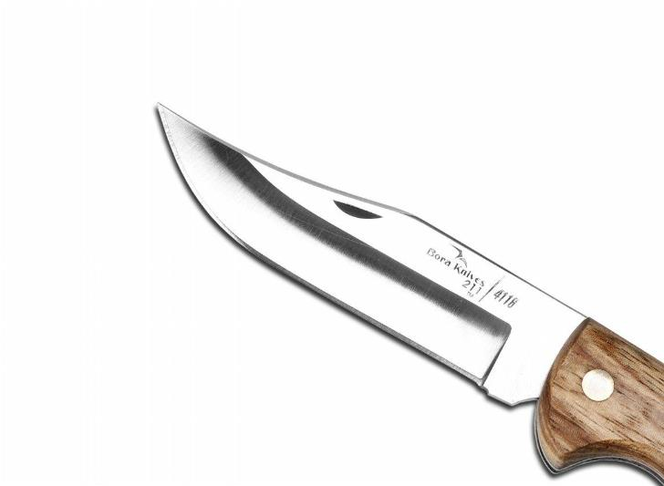 Bora 211 ZB Ergonomik Zeytin Ağacı Saplı Çakı