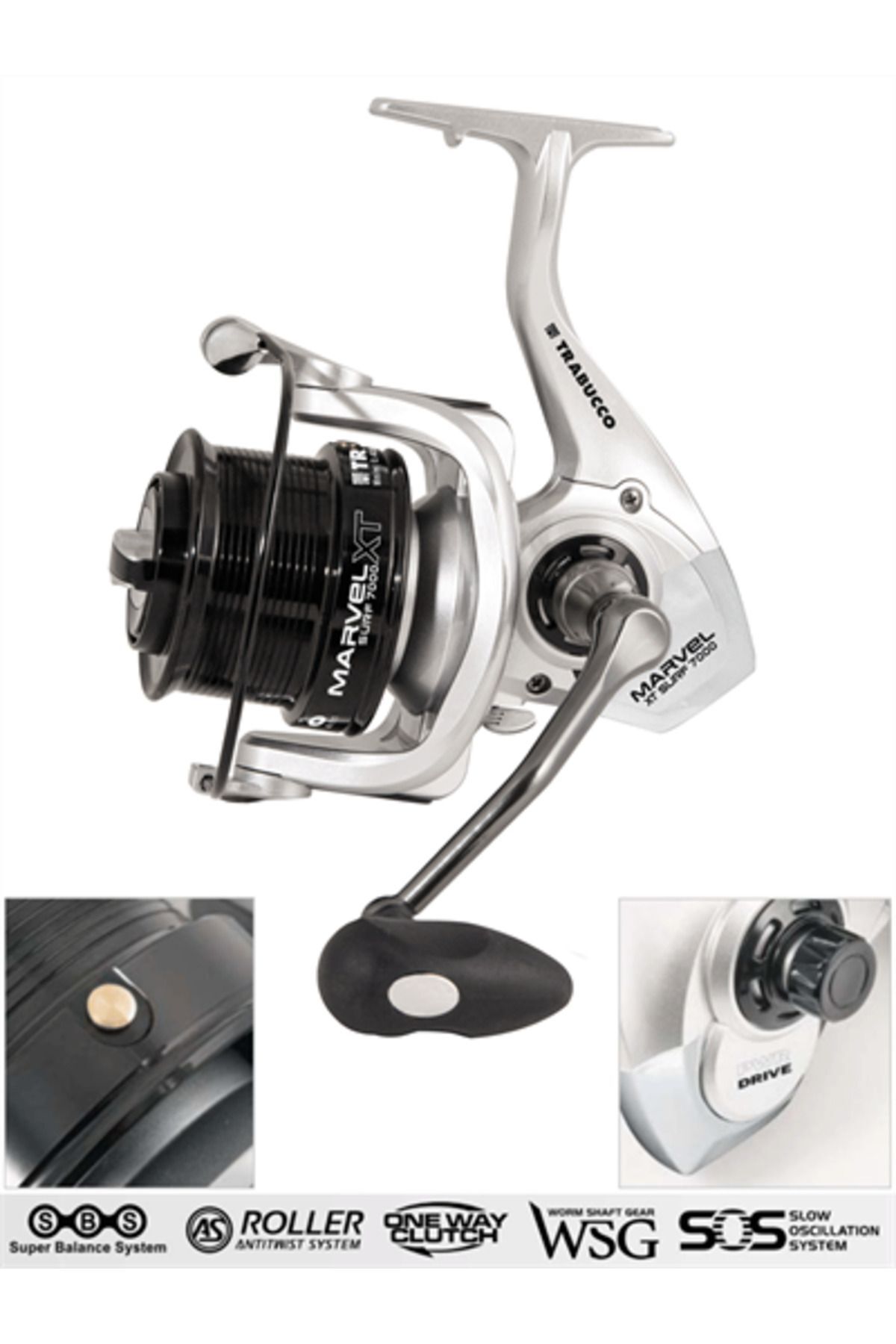 TRABUCCO Marvel Xt Surf 7000 Surf Olta Makinesi