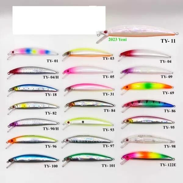 SAFİR Turko 70mm 3.8gr 30- 80 Derinlik Sahte Balık