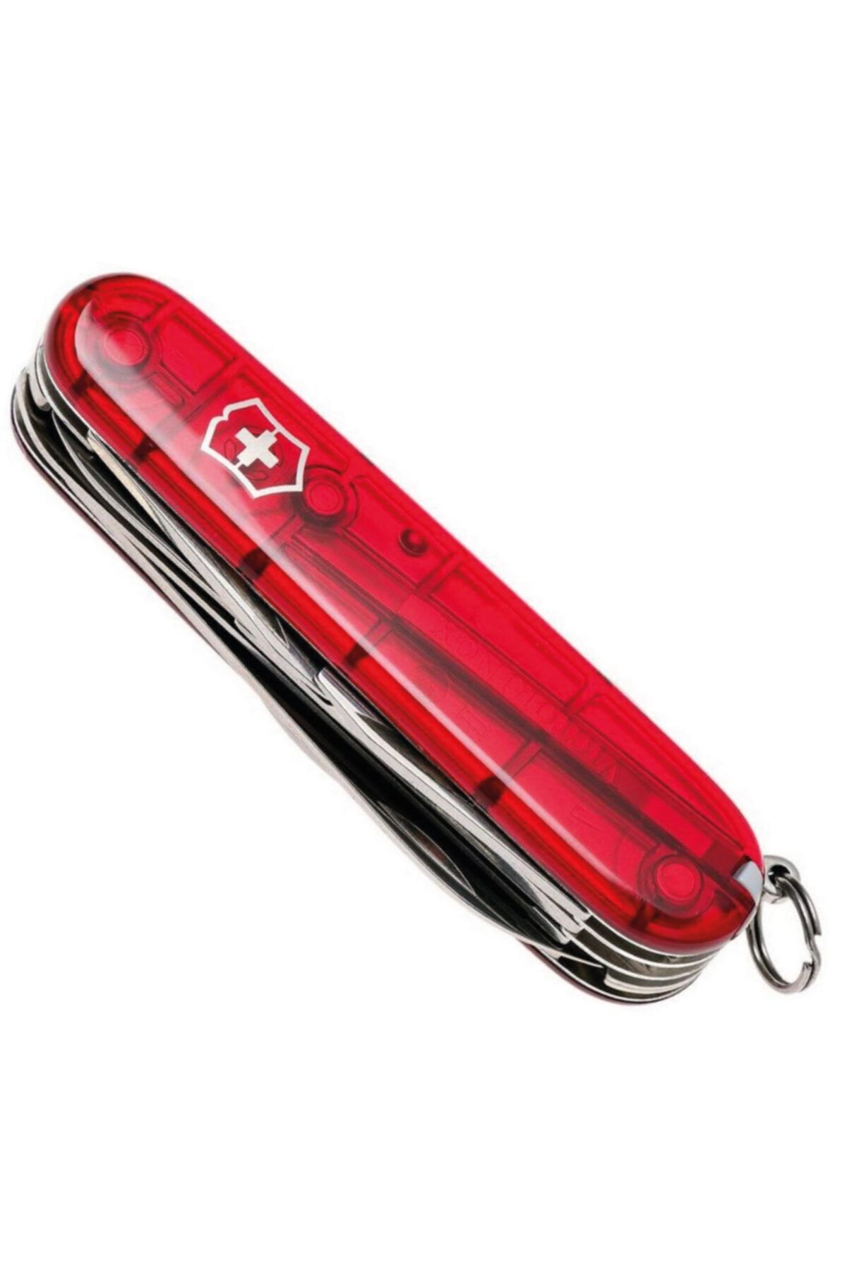 Victorinox Çakı 1.3713.t Huntsman 15 Fonk Şeffaf Kırmızı İsviçre
