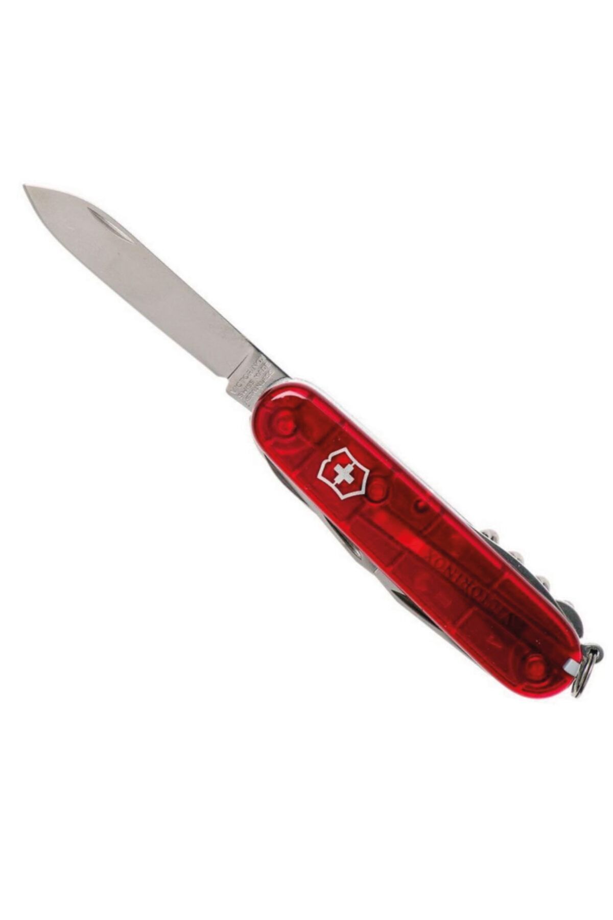 Victorinox Çakı 1.3713.t Huntsman 15 Fonk Şeffaf Kırmızı İsviçre