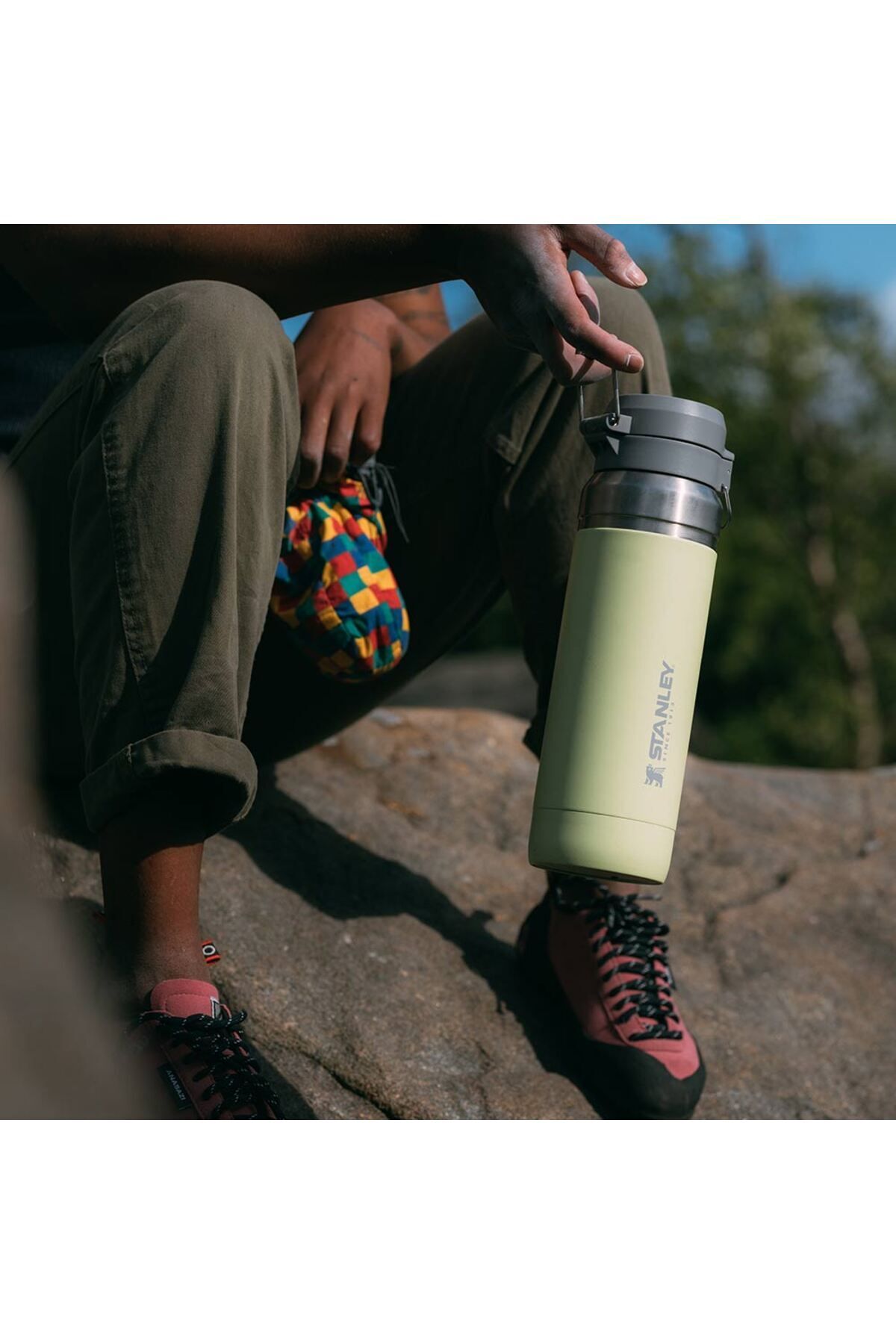 Stanley Go Quick Flip Paslanmaz Çelik Termos 0.70lt. Cıtron