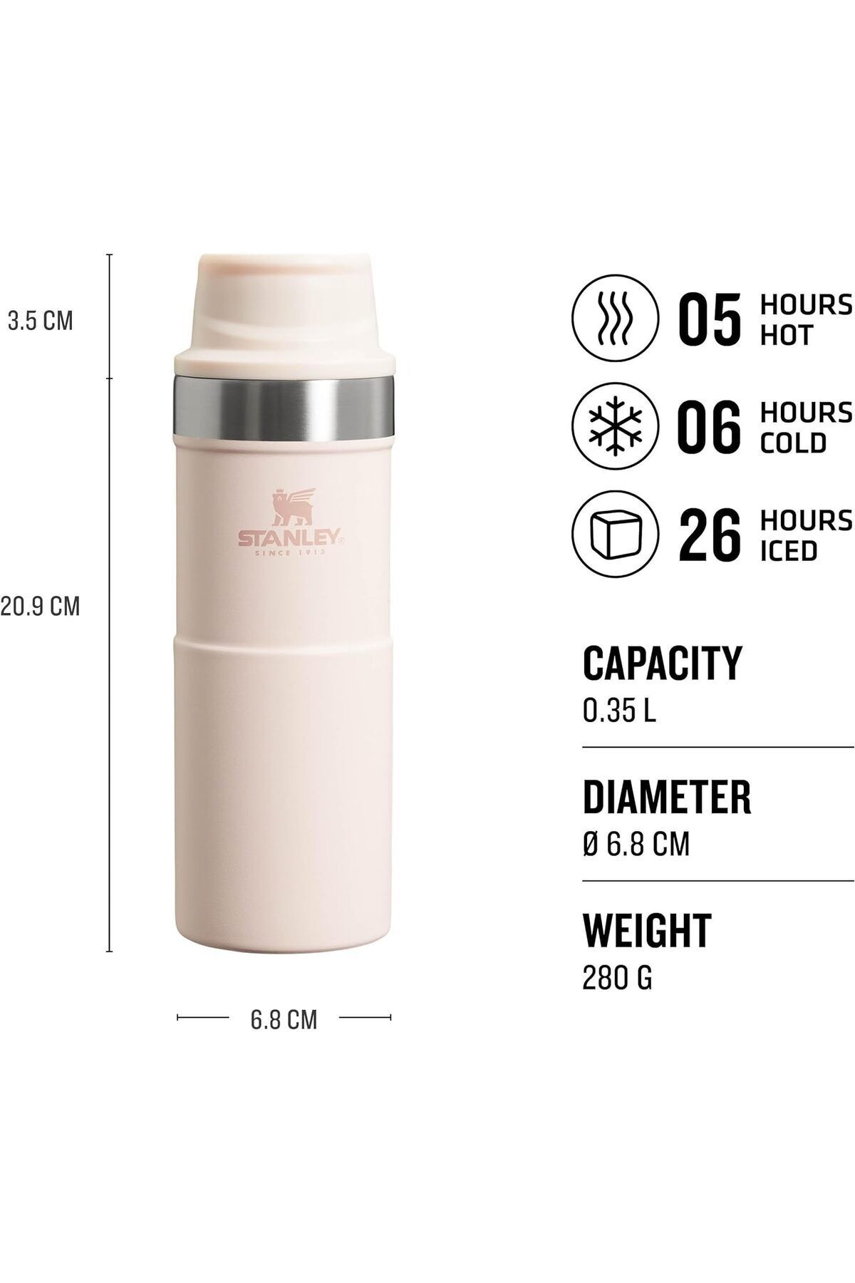 Stanley Klasik Trigger-Action Termos Bardak 0.35 Lt
