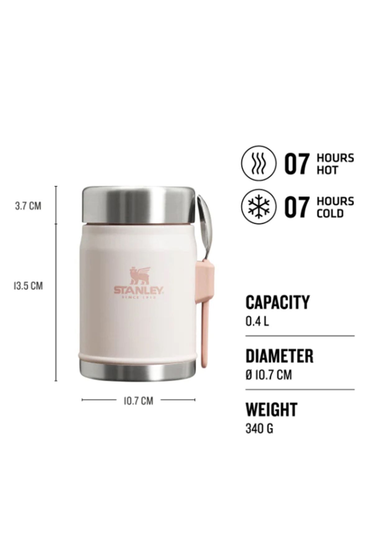 Stanley The Legendary Food Jar + Spork .4L / 14oz