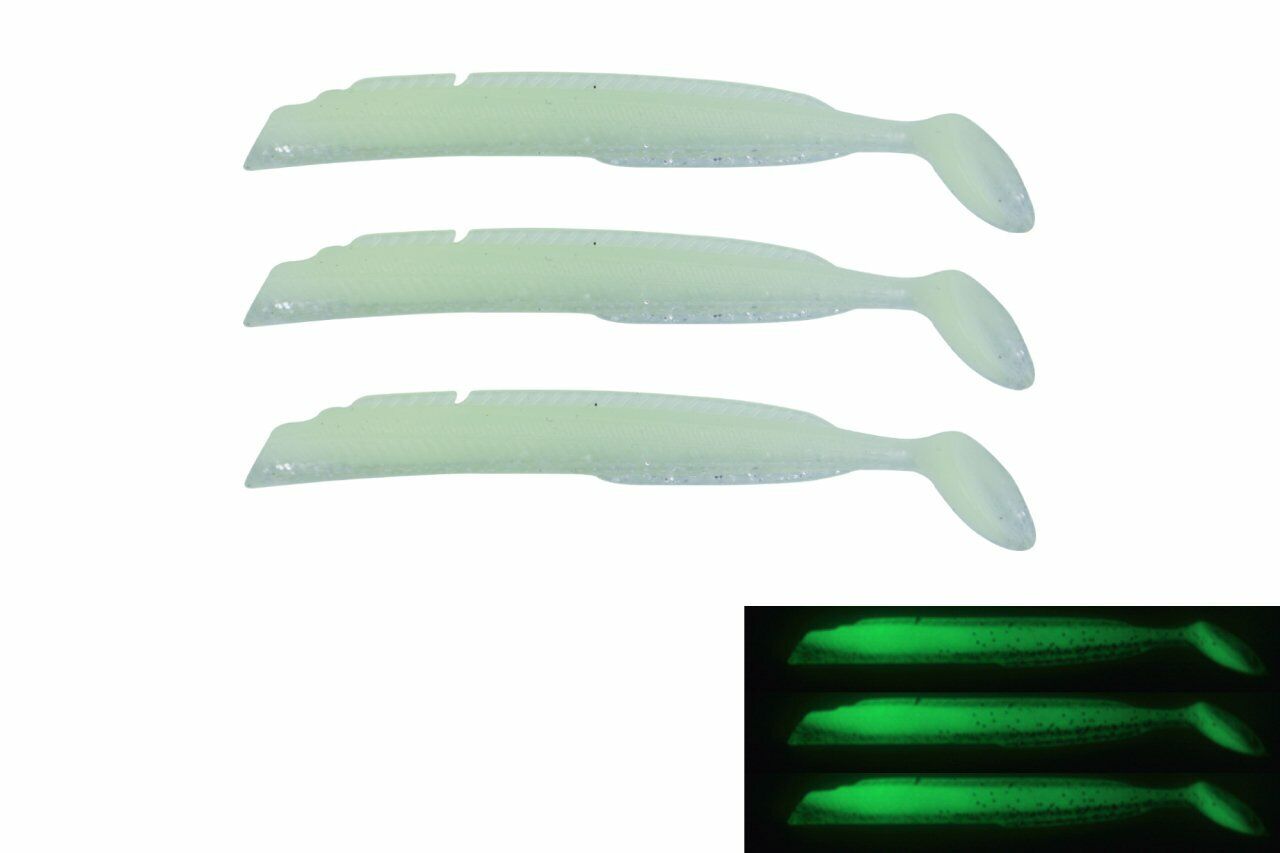 Fujin Salt Eel Body 10cm x3 Silikon Yem Gövde