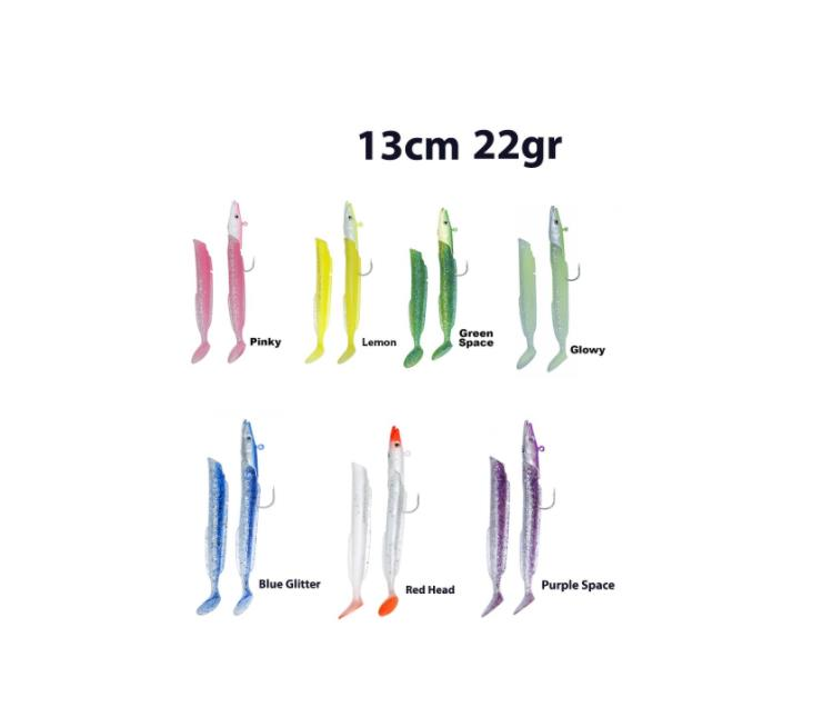 Fujin Salt Eel 13cm 22gr x2 Silikon Yem