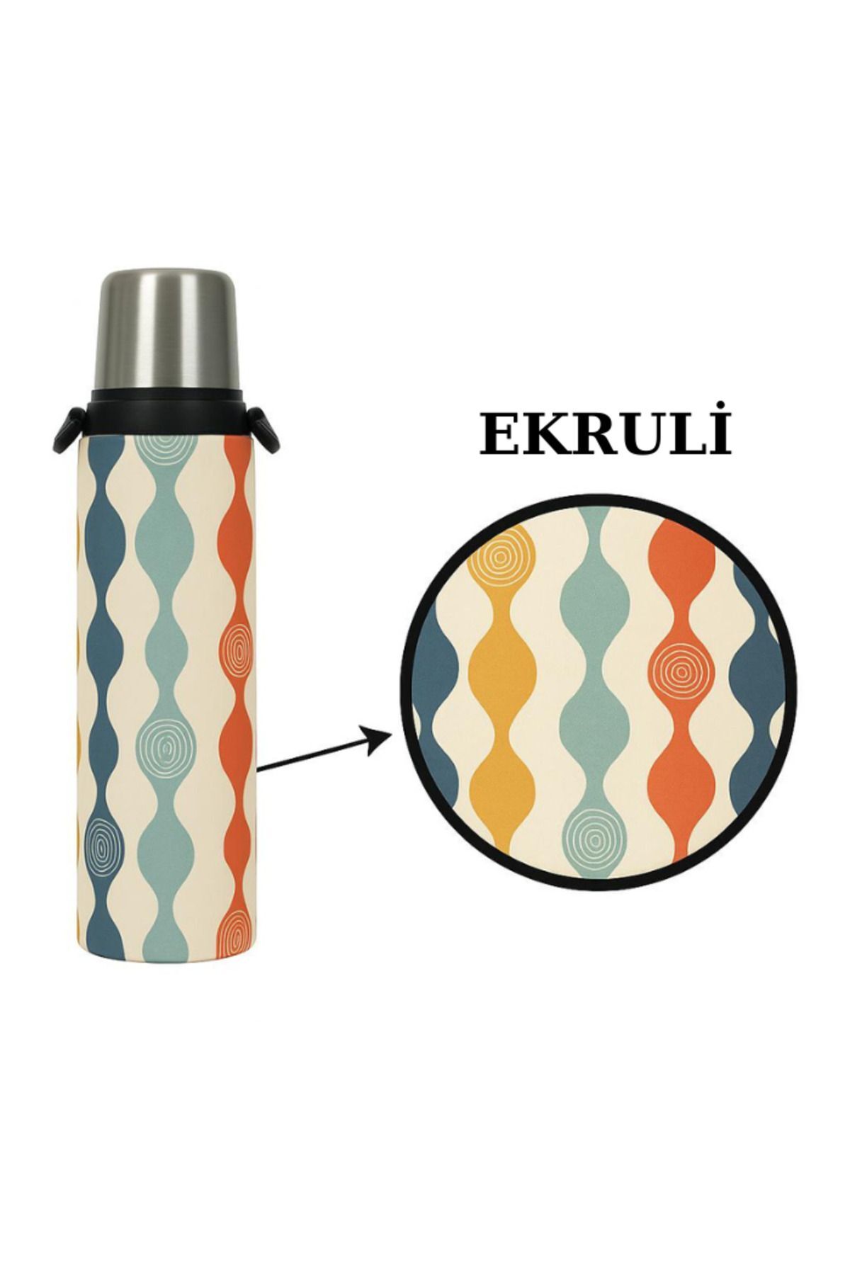 Klasik 1.9 Lt. ile Uyumlu Omuz Askılı Termos Kılıfı