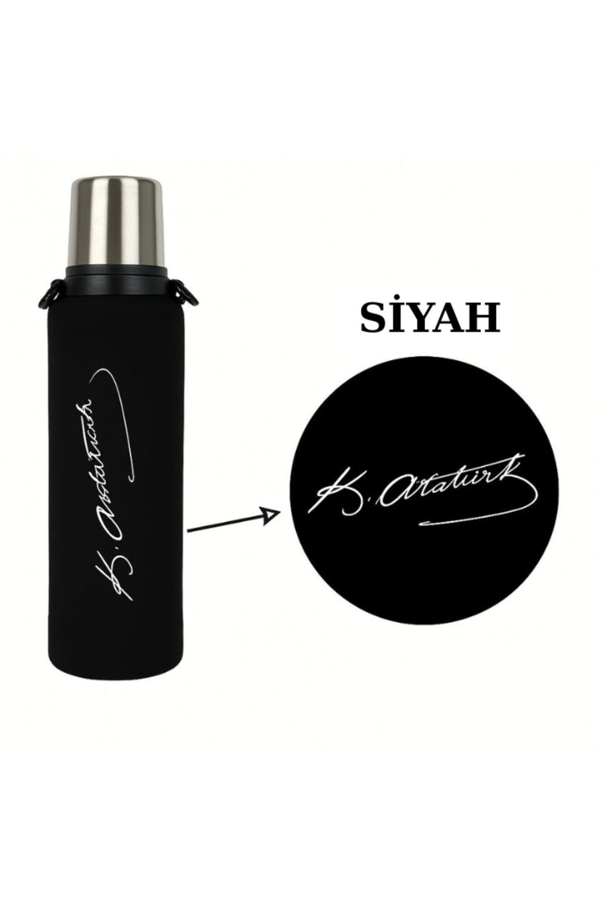 Klasik 1.9 Lt. ile Uyumlu Omuz Askılı Termos Kılıfı