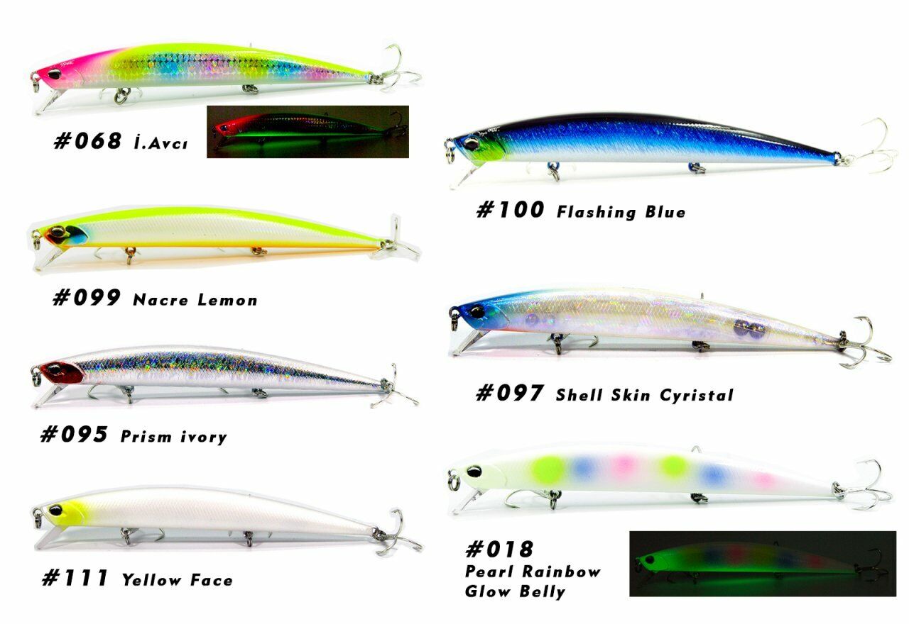 Fujin Flux 140mm 18gr Floating Maket Balık