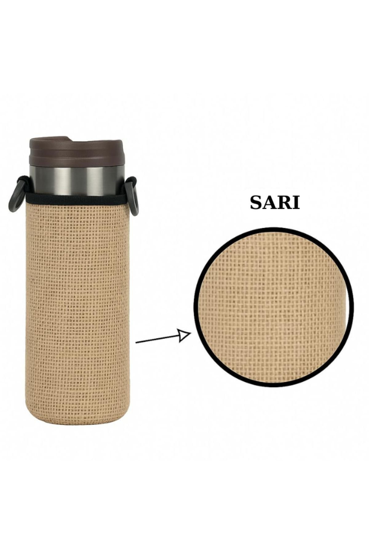 Travel Mug 0.47 Lt. ile Uyumlu Omuz Askılı Termos Kılıfı