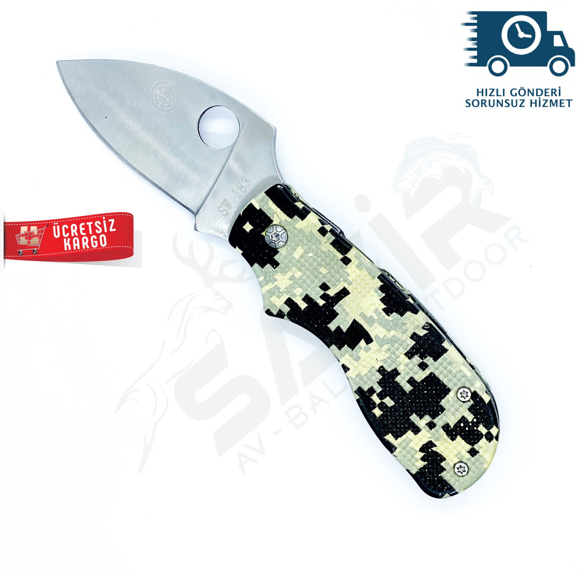 SWAT 183 ORTA BOY KLİPSLİ ÇAKI