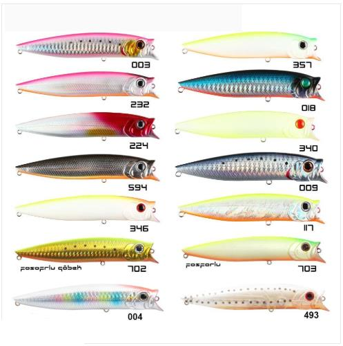 Usami Combo Pop 120F 18.5 G Turna ve Levrek Sahtesi