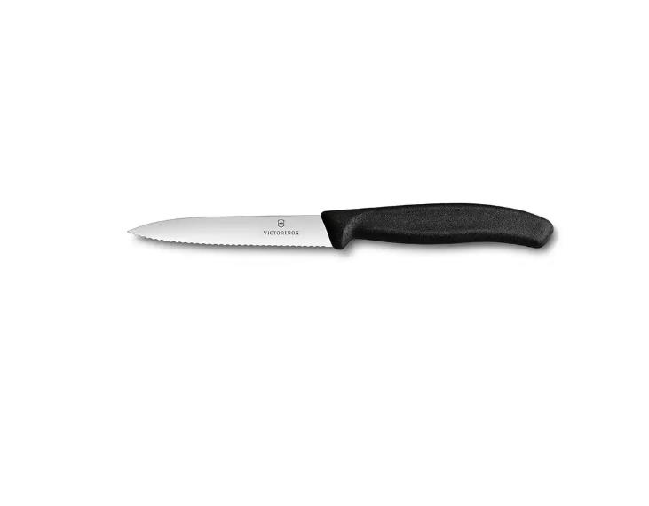 Victorinox 6.7733 SwissClassic 10cm Tırtıklı Soyma Bıçağı