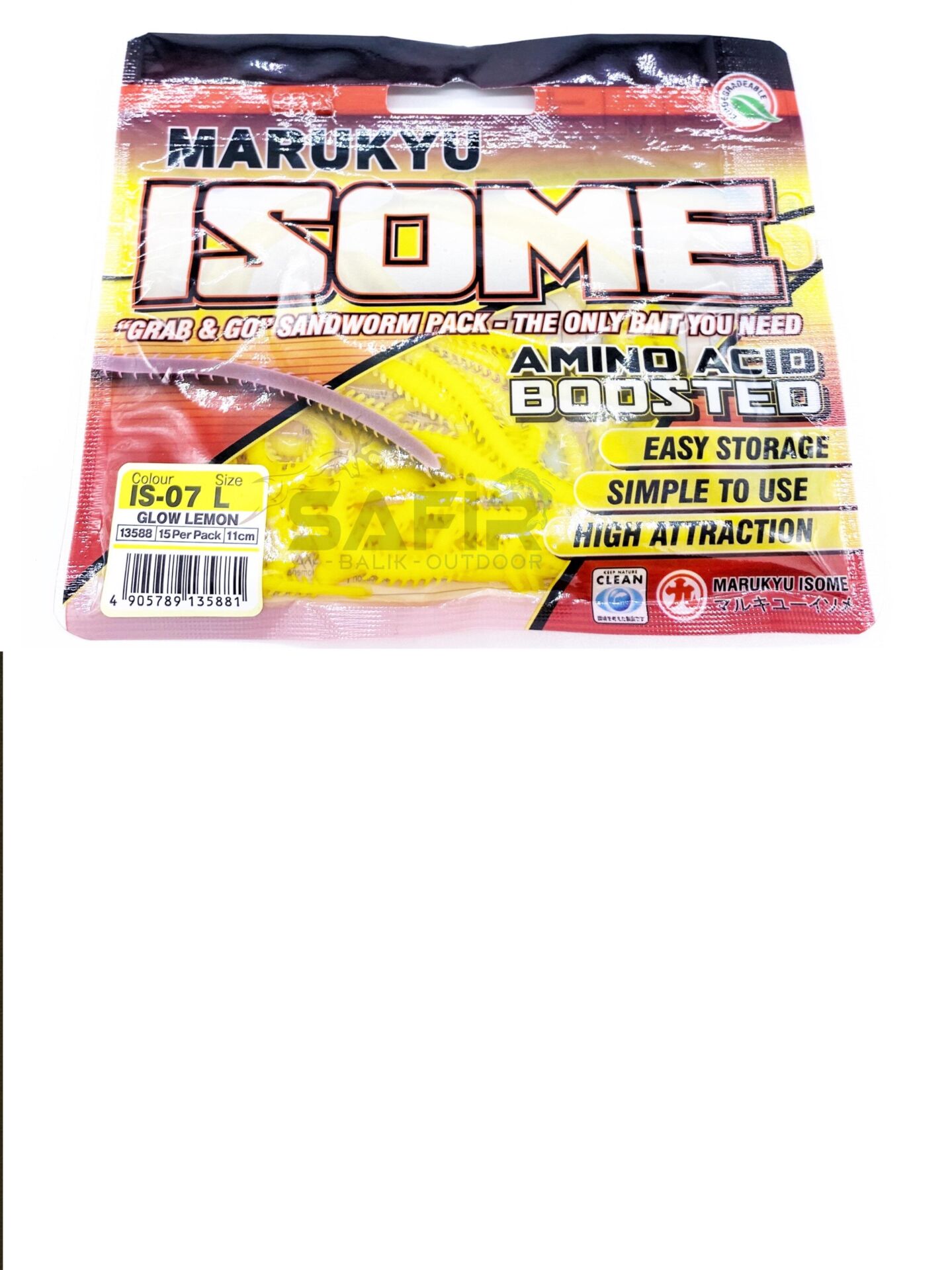 Ecogear Marukyu Power İsome L 11 cm Kokulu LRF Silikonu