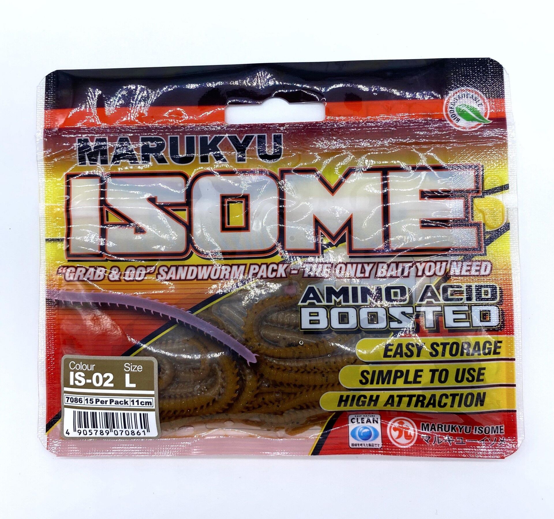 Ecogear Marukyu Power İsome L 11 cm Kokulu LRF Silikonu