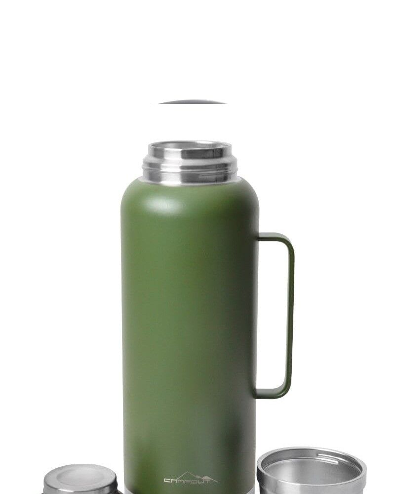 CAMPOUT ÇİFT KATMANLI TERMOS 2600 ML YEŞİL