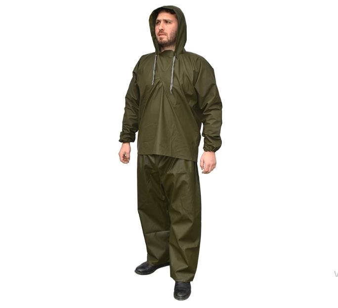 Balıkçı Yağmurluk Üstten Giymeli Alt Üst Takım 40 Micron