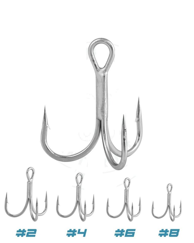 Fujin Hawk Süper Anti-Rust Üçlü Kanca