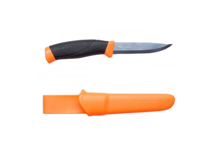 Morakniv Companion Serrated Hi-Vis Orange -Mora Bıçak