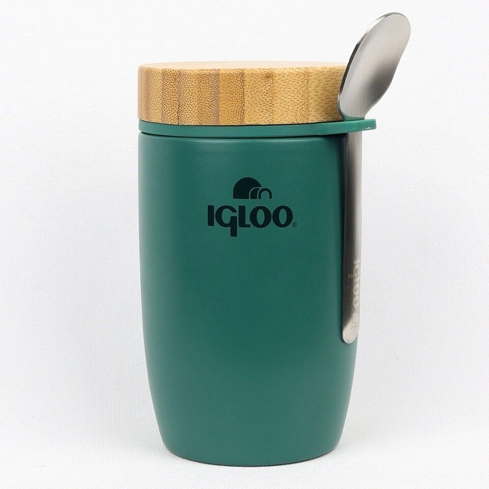 Igloo Bamboo Yemek Termosu 500ml-YEŞİL