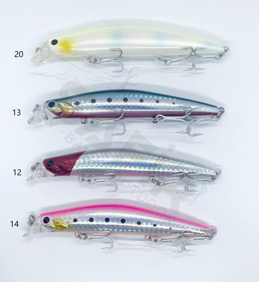 Ryobi MN-108-A3F 10.8 cm. 12.8 g. Sahte Balık