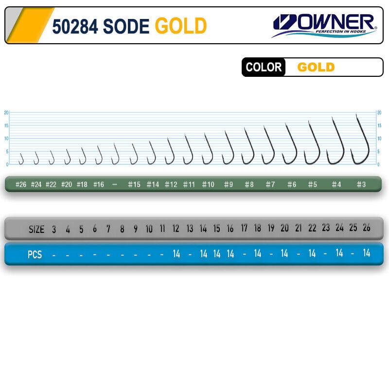 Owner 50284 Sode Gold İğne