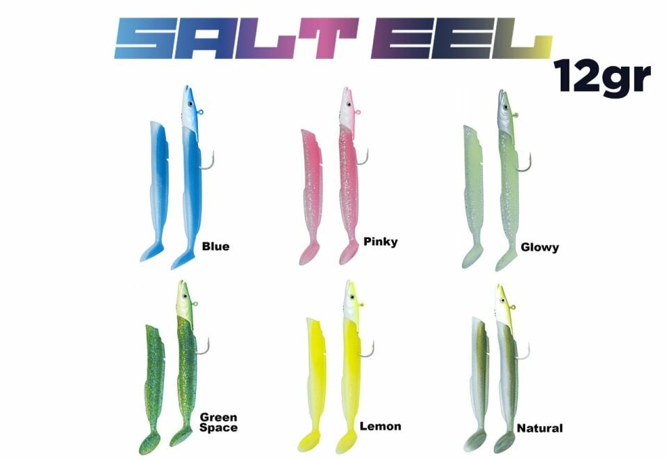 Fujin Salt Eel 10cm 12gr x2 Silikon Yem