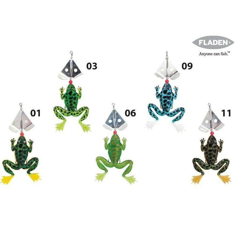Fladen Frog Döner Kaşıklı 9cm. 5 g. Sahte Kurbağa