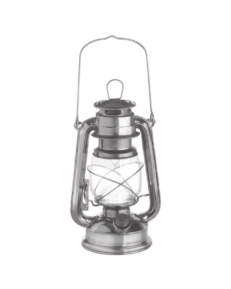 KLASİK GAZ YĞI LAMBASI KÜÇÜK GRİ