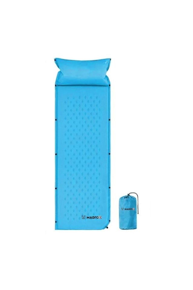 Madfox Outward Ultralight Yastıklı Şişme Kamp Matı MAVİ