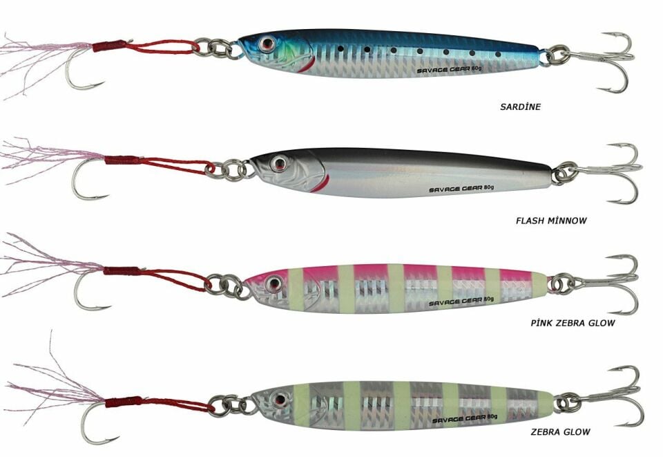 Savage gear 3D Slim Minnow 20 gr Jig Suni Yem