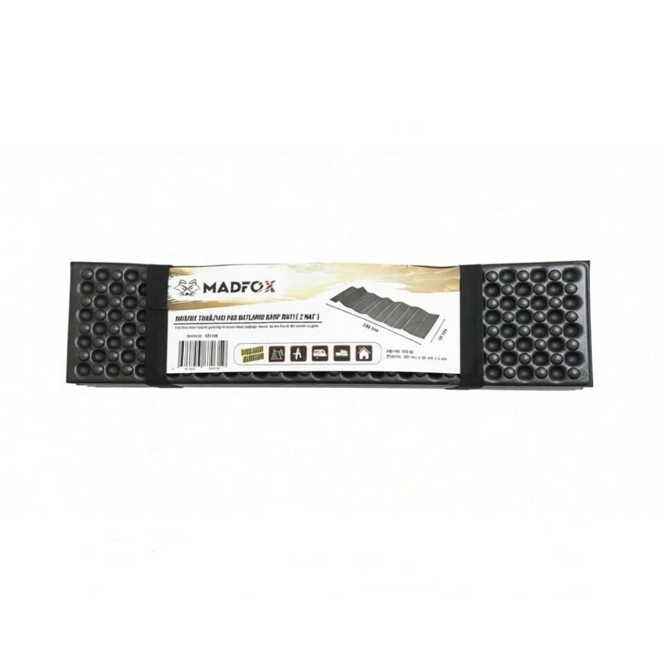 Madfox TrailPad Pro Katlanır Kamp Matı ( Z Mat ) SİYAH