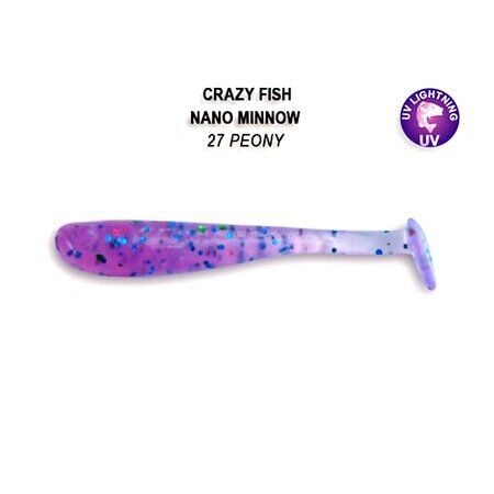 CRAZY FISH NANO MINNOW 1,6 / 40 MM SAHTE SİLİKON