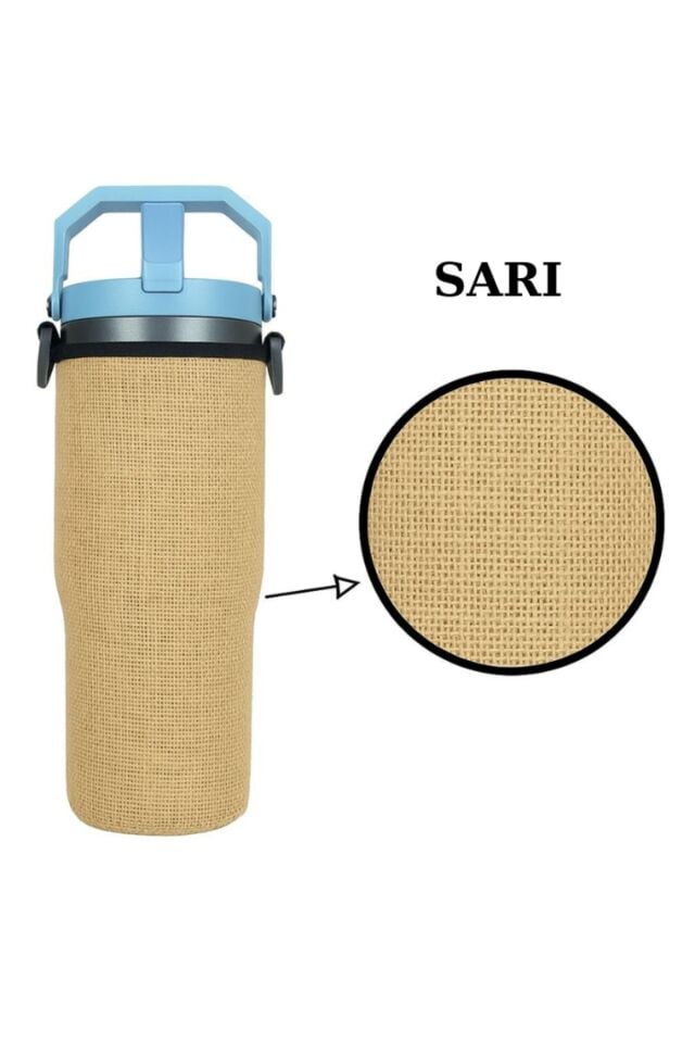 Iceflow Flip Straw 0.88 Lt. ile Uyumlu Omuz Askılı Termos Kılıfı