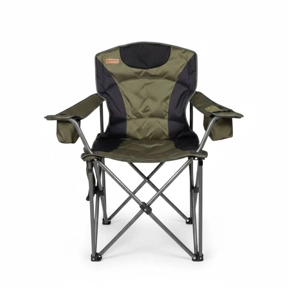 Madfox AlphaBack R108 Katlanır Kamp Sandalyesi Shadow Moss