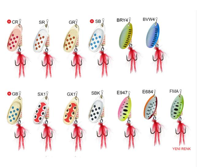 Lucky John Spin X Round Döner Kaşık 8 Gr No:3