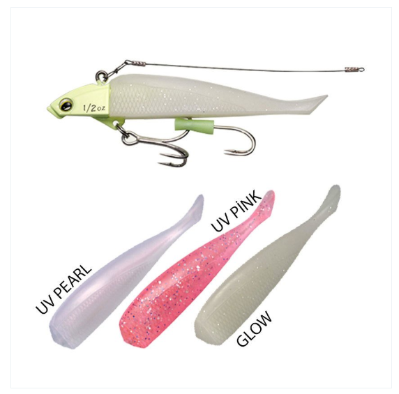 MAJOR CRAFT Jp Wind Start Kit 10gr Slikon Balık
