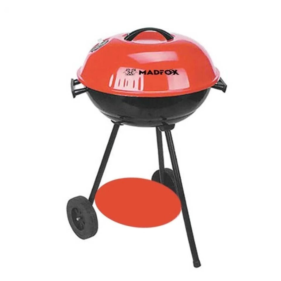 Madfox Cook Taşınabilir Kömür Barbekü Mangal KIRMIZI/SİYAH