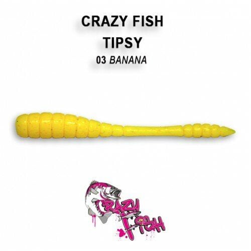 CRAZY FISH TIPSY / 50 MM SAHTE SİLİKON