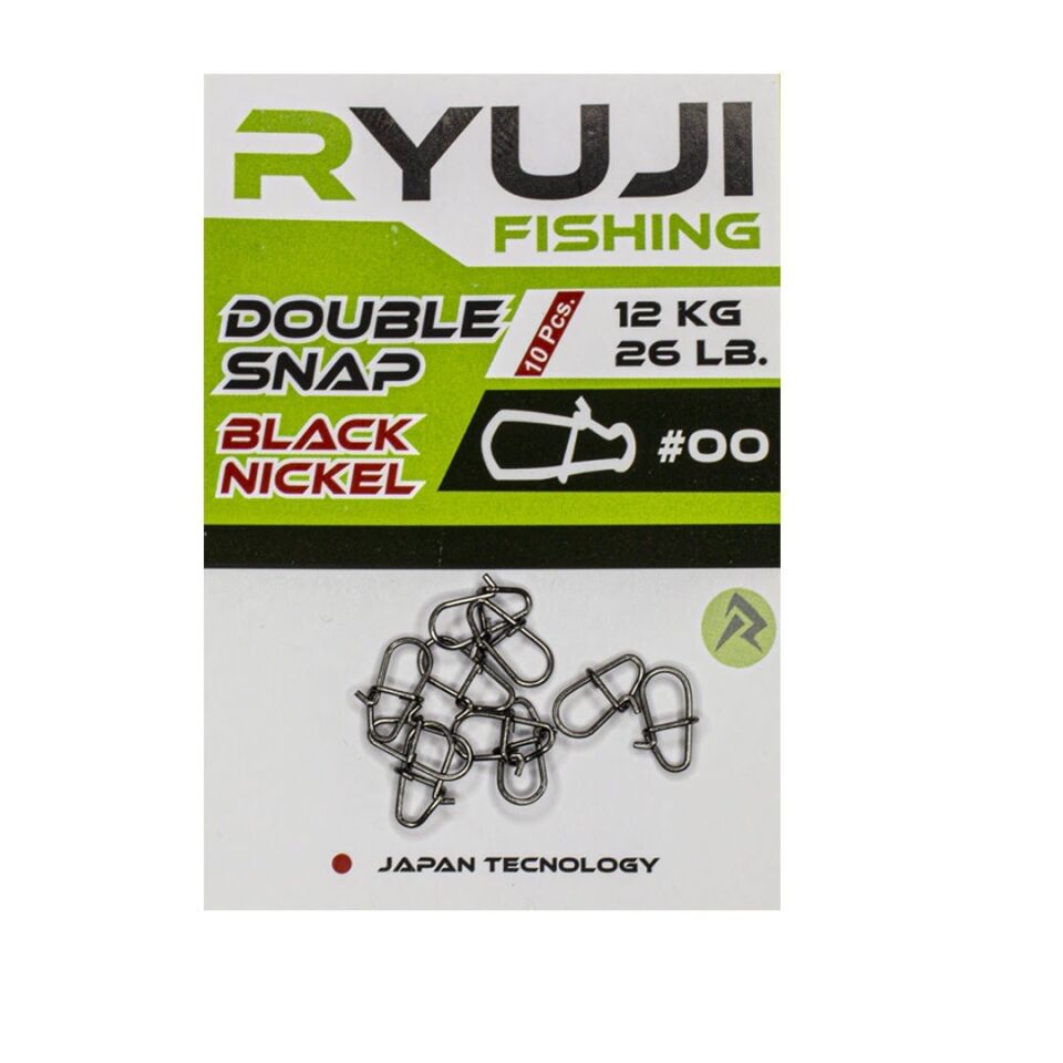 Ryuji Double Snap Klips (10 Adet)