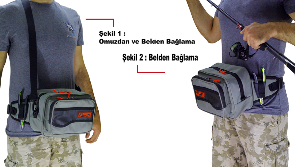 Fujin Action Bag Spin & LRF Çantası