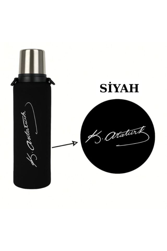 Klasik 1.0 Lt. ile Uyumlu Omuz Askılı Termos Kılıfı