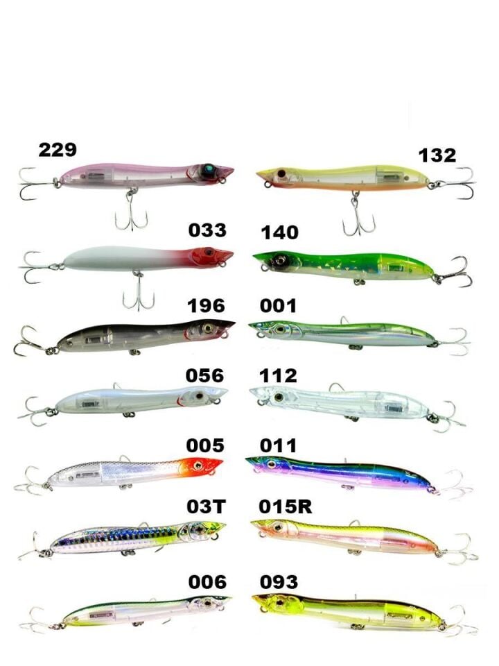 Fujin Z-Walker 100mm 11gr Su Üstü Maket Balık