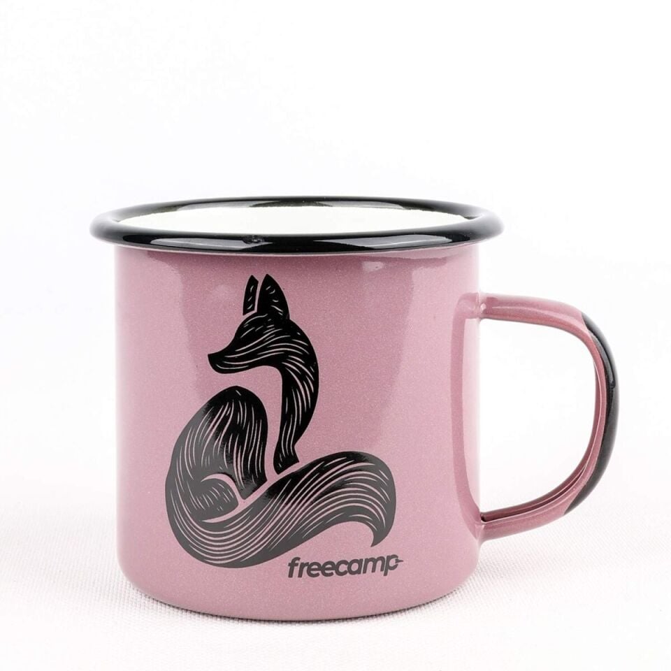 FreeCamp Campers Emaye Mug 350ml-LİLA