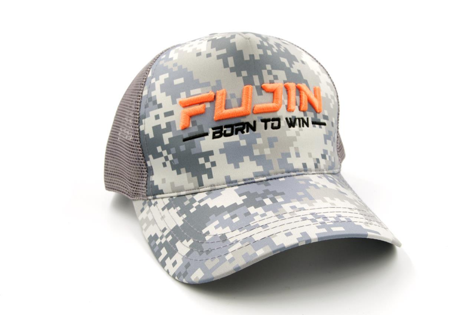 Fujin Grey Camo Şapka