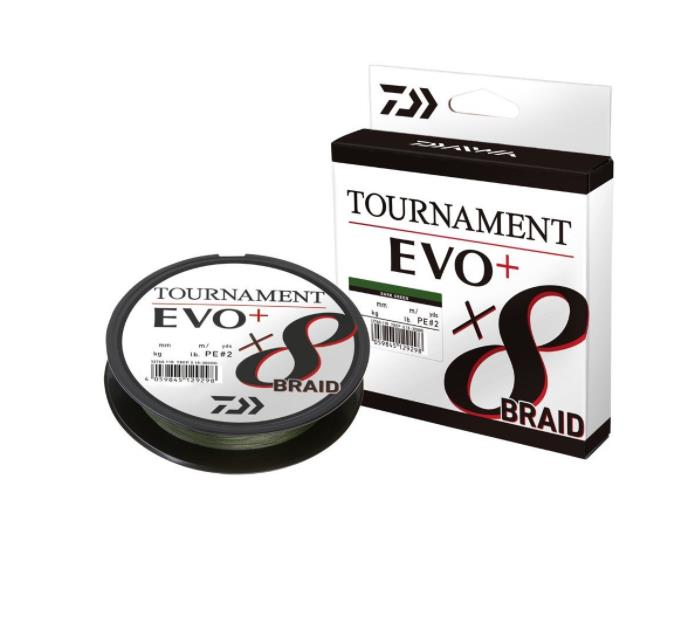 Daiwa Tournament EVO+ 8B Dark Green İp Misina (135m)