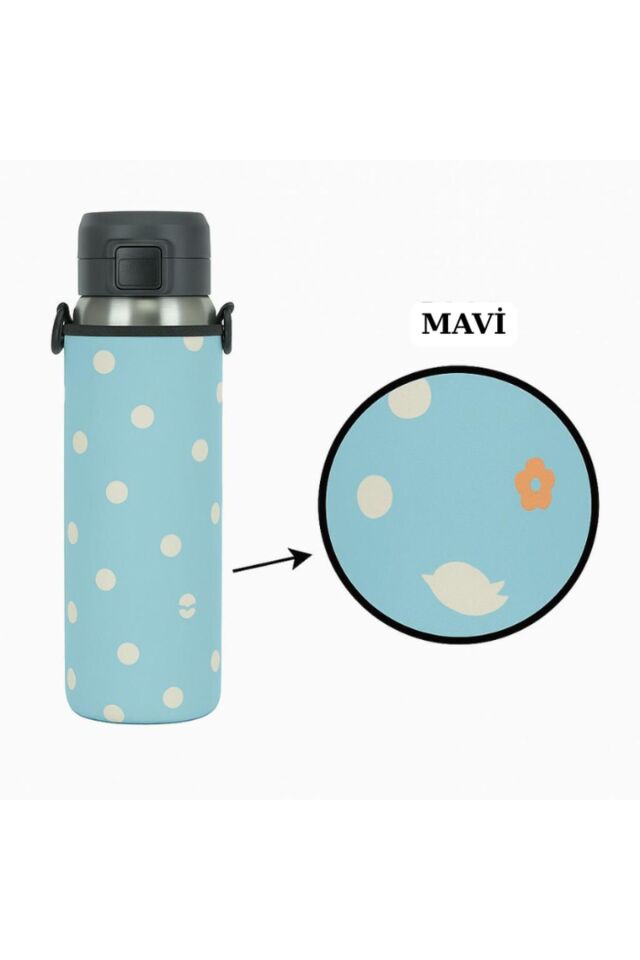 Quick Flip 0.70 Lt. ile Uyumlu Omuz Askılı Termos Kılıfı