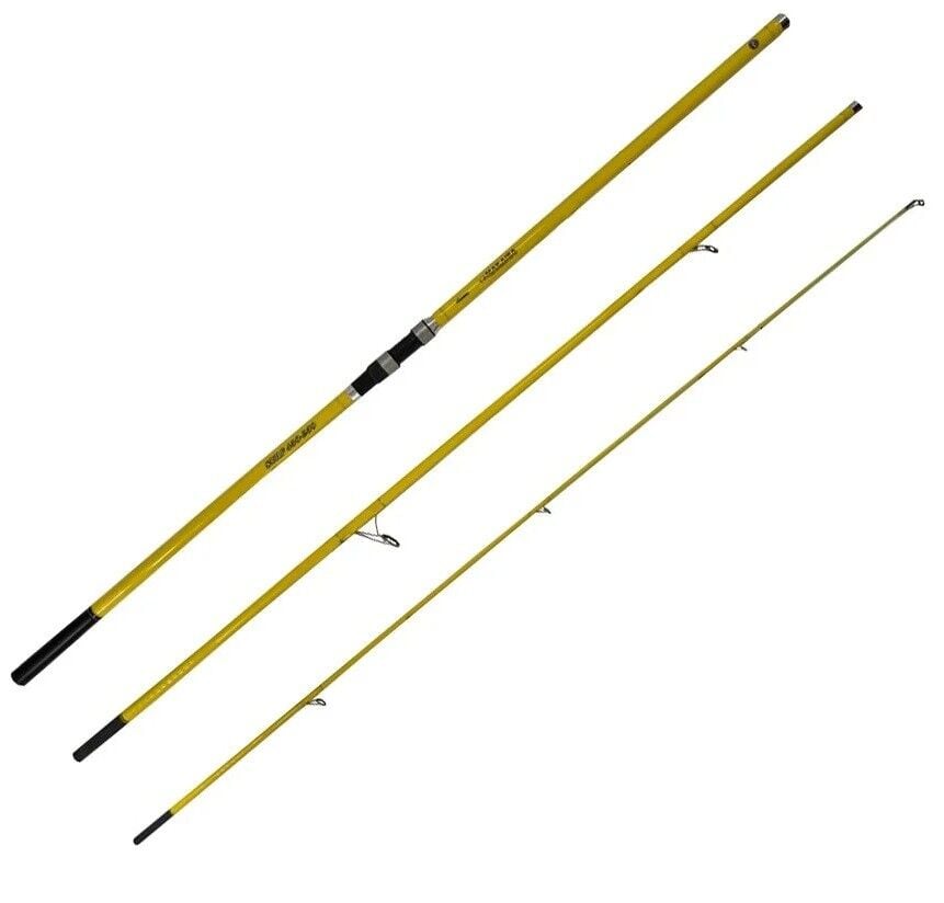 Okuma Makaira Surf 4,50 cm 100-250 3 Parça Yellow Surf Kamışı
