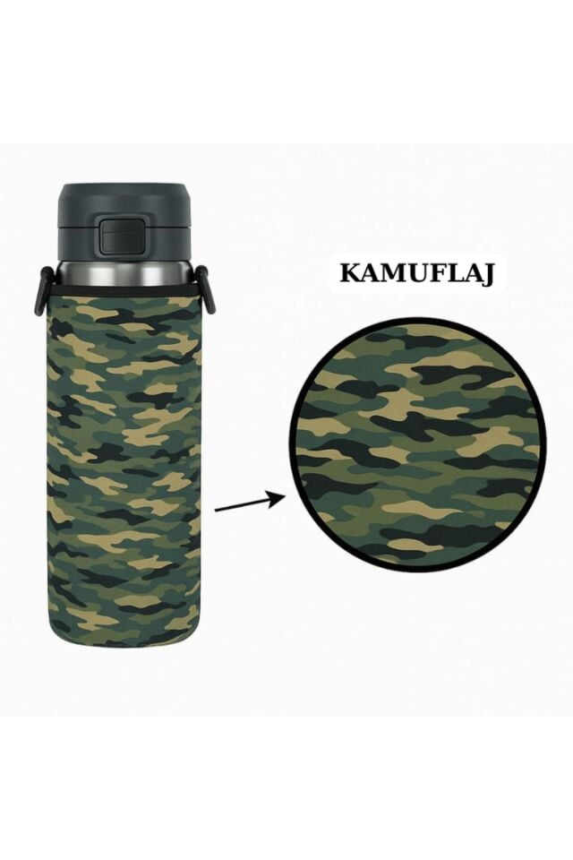 Quick Flip 1.06 Lt. ile Uyumlu Omuz Askılı Termos Kılıfı